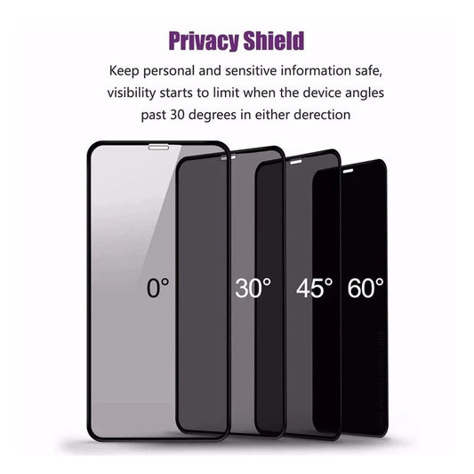 30 Degrees Privacy Screen Protectors (Anti-spy Protective Glass) for iPhone